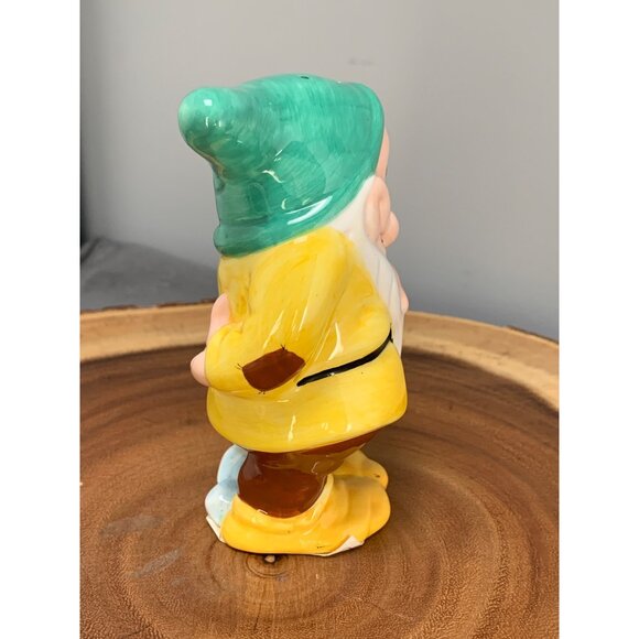 Vintage Treasure Craft Snow White Bashful Dwarf Salt & Pepper Shaker - Picture 3 of 10